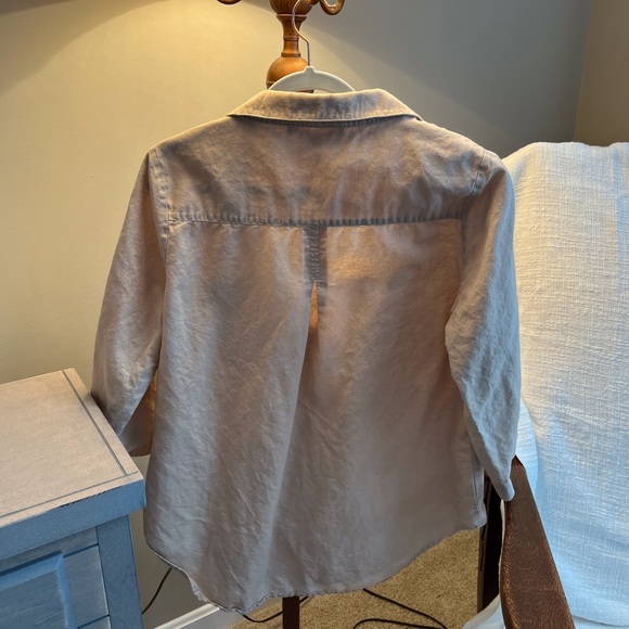 Khaki oversized shirt - Picture 2 of 4